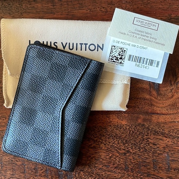 Louis Vuitton Pocket Organizer Damier Graphite Canvas - Picture 4 of 7
